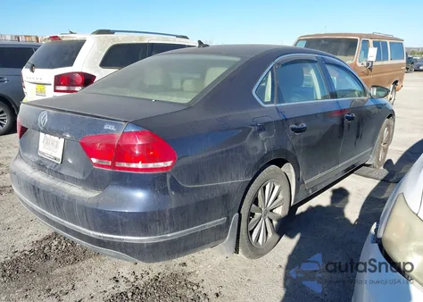 2012 Volkswagen Passat 2.5L Sel Premium from USA, damaged, VIN 1VWCP7A34CC094054